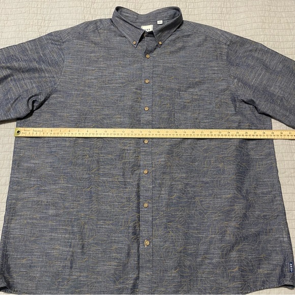 ROWM Men's LS Button Up Shirt-Size 3XT - Picture 3 of 9